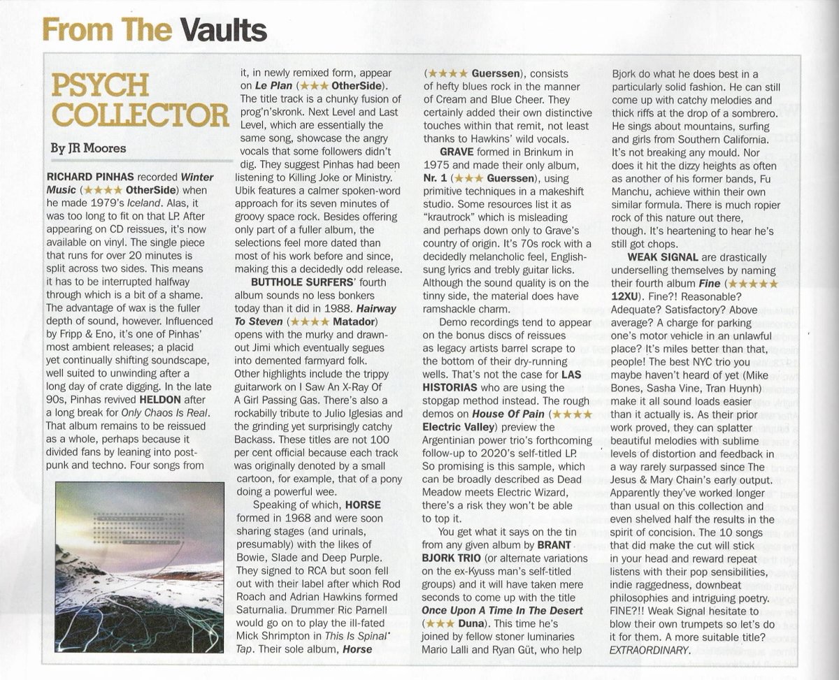 OtherSide (@othersideaudio) on Twitter photo Thank you, Record Collector Magazine, for the shout out of the two new OtherSide releases featuring <a href="/pinhas/">PINHASrichard-HELDON</a>! You can buy YOUR copies today over at otherside.audio #vinyl #limitededition #heldon #frenchprog #leplan #vinylrecords Thank you, Record Collector Magazine, for the shout out of the two new OtherSide releases featuring <a href="/pinhas/">PINHASrichard-HELDON</a>! You can buy YOUR copies today over at otherside.audio #vinyl #limitededition #heldon #frenchprog #leplan #vinylrecords
