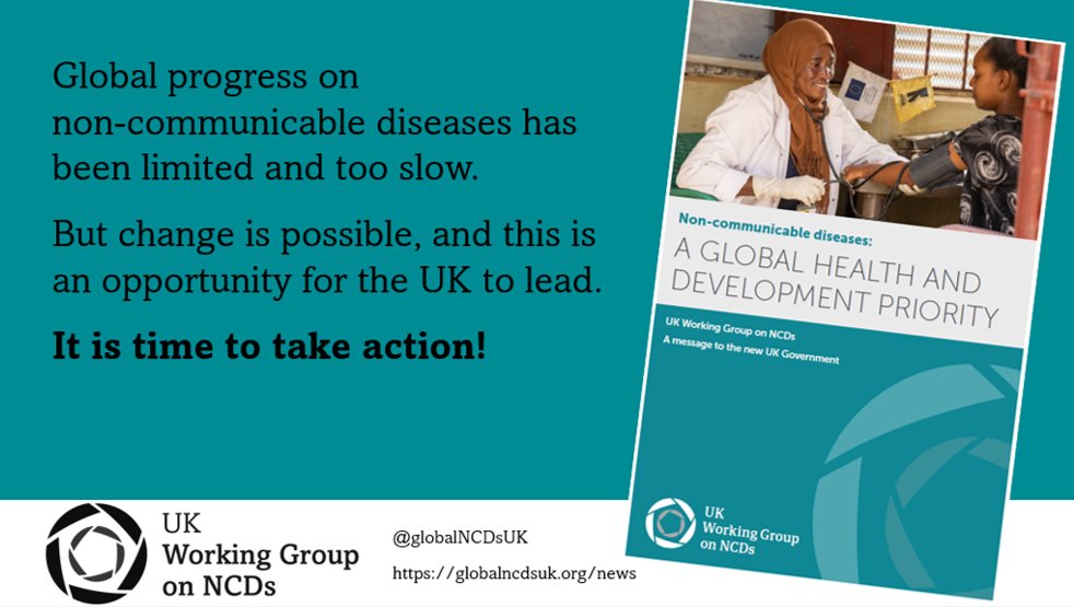 Global Alliance for Chronic Diseases (GACD) (@gacd_media) on Twitter photo Non-communicable diseases are a global health crisis, responsible for 3/4 of all deaths worldwide.
It's time for stronger leadership and investment to fight NCDs, especially in low- and middle-income countries.
Read <a href="/GlobalNCDsUK/">UK Working Group on NCDs</a> new briefing paper: globalncdsuk.org/2024/09/30/ncd… Non-communicable diseases are a global health crisis, responsible for 3/4 of all deaths worldwide.
It's time for stronger leadership and investment to fight NCDs, especially in low- and middle-income countries.
Read <a href="/GlobalNCDsUK/">UK Working Group on NCDs</a> new briefing paper: globalncdsuk.org/2024/09/30/ncd…