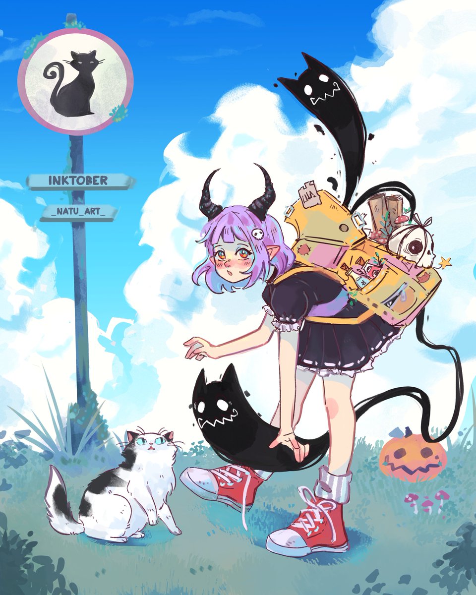 Me olvide de subirlo aca ayer :c
#inktoberday1 #inktober2024 #inktoberbackpack #cuteart #digitalart #fantasyart #art #digitalart #artistadigital #drawing #spookyseason #halloweenart  #animegirl #anime #ghibli #inktober2024day1 #inktoberday2 #inktoberdiscover #inktober2024day2