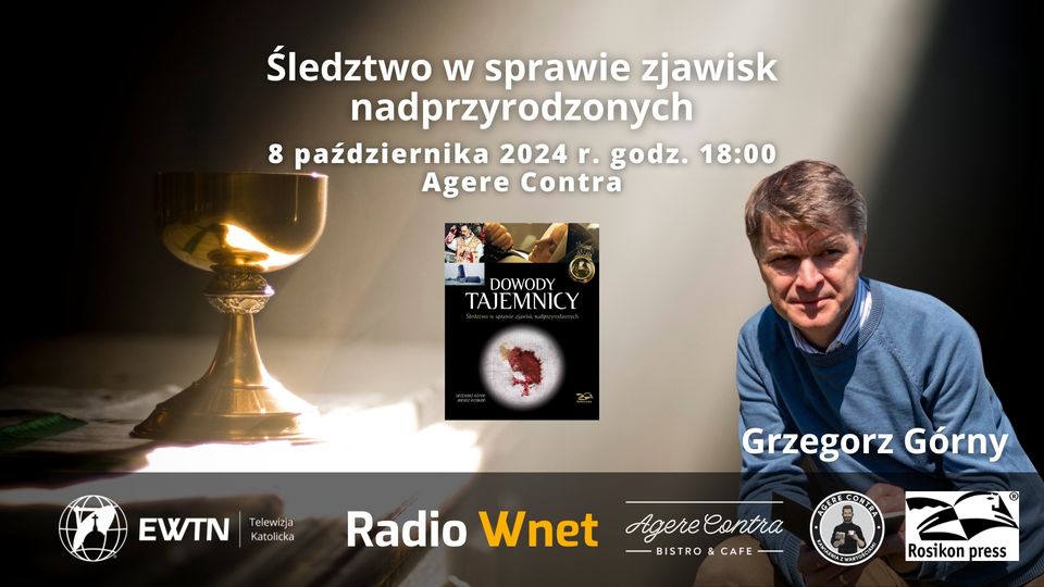 RosikonPress's tweet photo. Jak dokumentować niewyjaśnione wydarzenia i odkrywać tajemnice przekraczające naszą codzienną rzeczywistość? Na te i wiele innych pytań odpowie Grzegorz Górny na najbliższym spotkaniu w @agere_contra_
Obowiązuje jest rejestracja na stronie @agere_contra_ https://t.co/P0tA4DfvL8