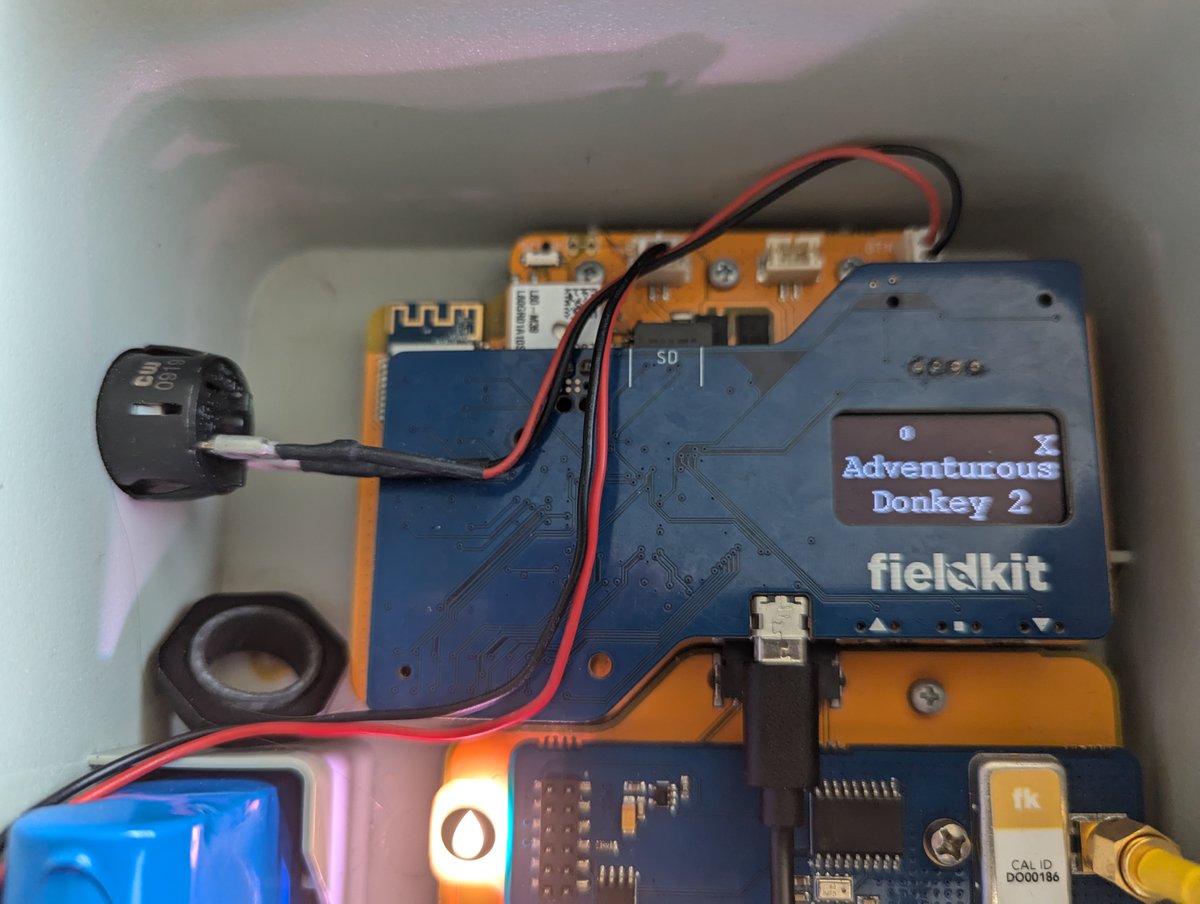 I restarted my <a href="/FieldKitOrg/">FieldKit.org</a> station and it was renamed "Adventurous Donkey 2". I can't stop thinking of the Donkey in Shrek having a younger, also adventurous sibling.