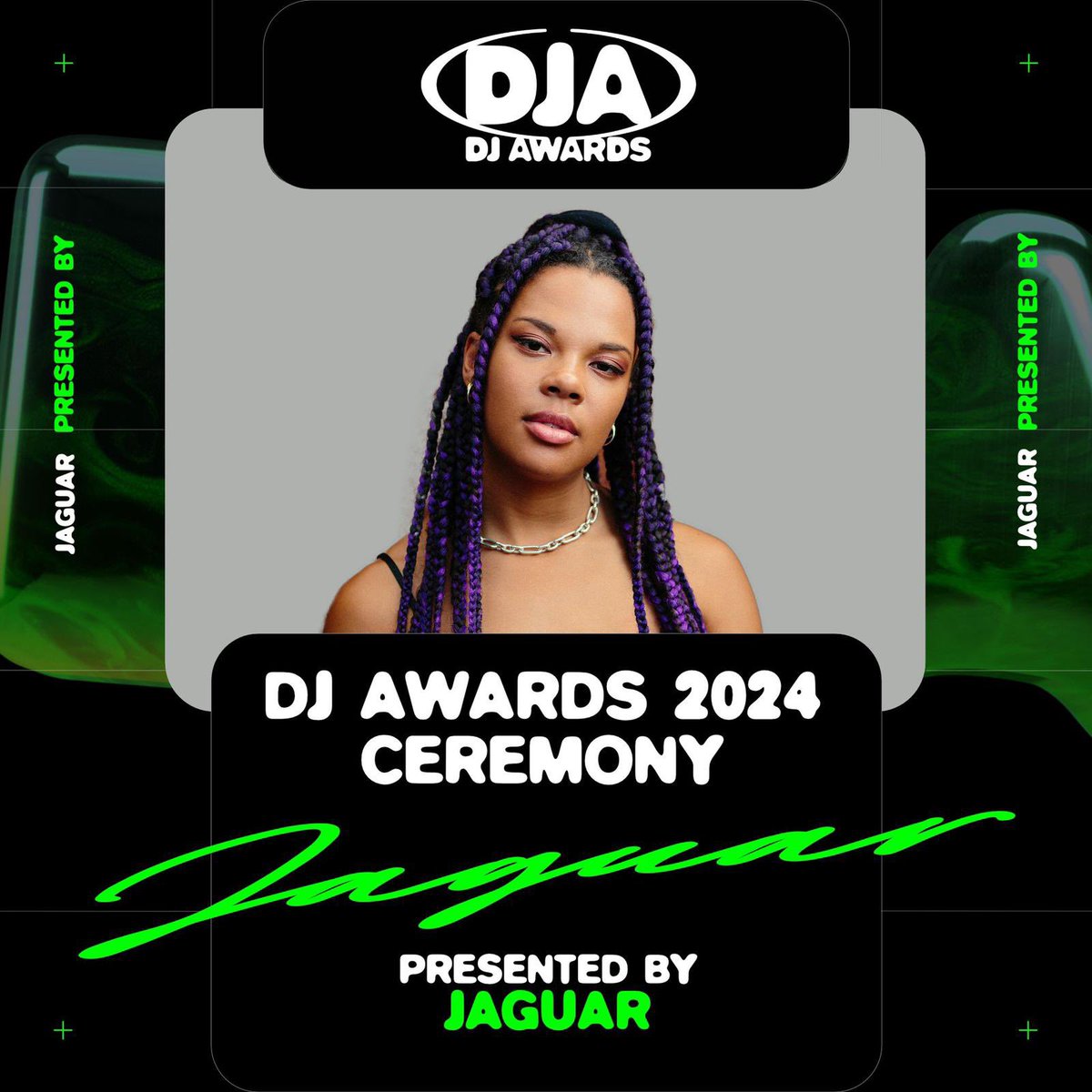 We’re thrilled to announce that the incredible Jaguar will be presenting this year’s DJ Awards! Known for her passion for music and dynamic presence, she’s the perfect host to celebrate the best in electronic music. 🎶🔥