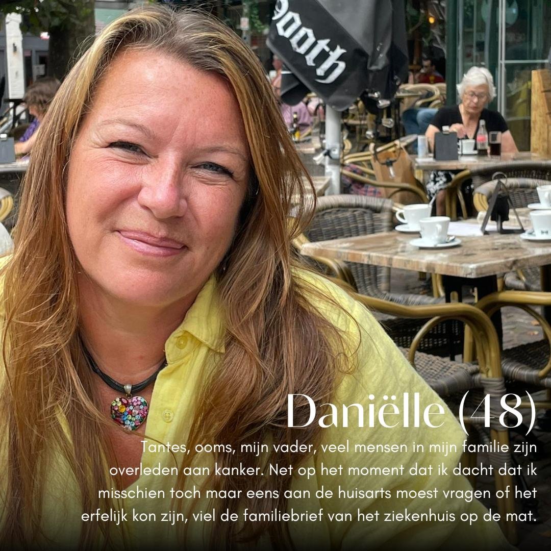 SuperBra steunt Stichting <a href="/ErfelijkeKanker/">Stichting Erfelijke Kanker Nederland</a> . Lees hier het verhaal van Danielle, die het heft in eigen handen nam na het ontdekken van een BRCA2-mutatie in de familie: Het verhaal van Daniëlle over erfelijke borstkanker | SuperBra