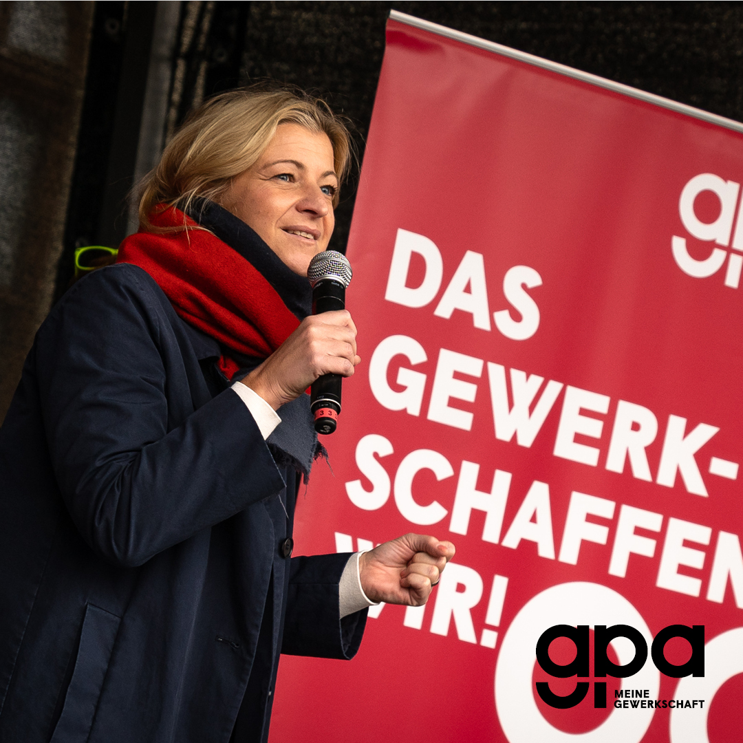 Gewerkschaft GPA tweet media