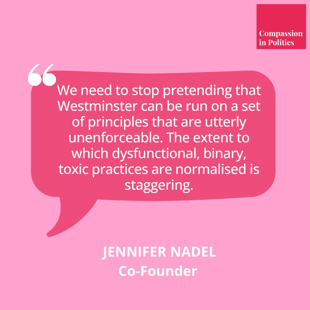 CompInPolitics's tweet photo. We believe that the tone set in parliament has a huge impact on the nature of debate and on the respect given to different views. We cannot expect good laws to come from a broken system. Our country deserves better.
Join us to stop the nastiness here https://t.co/N7rkdtKugs https://t.co/QyhTUHeQIT
