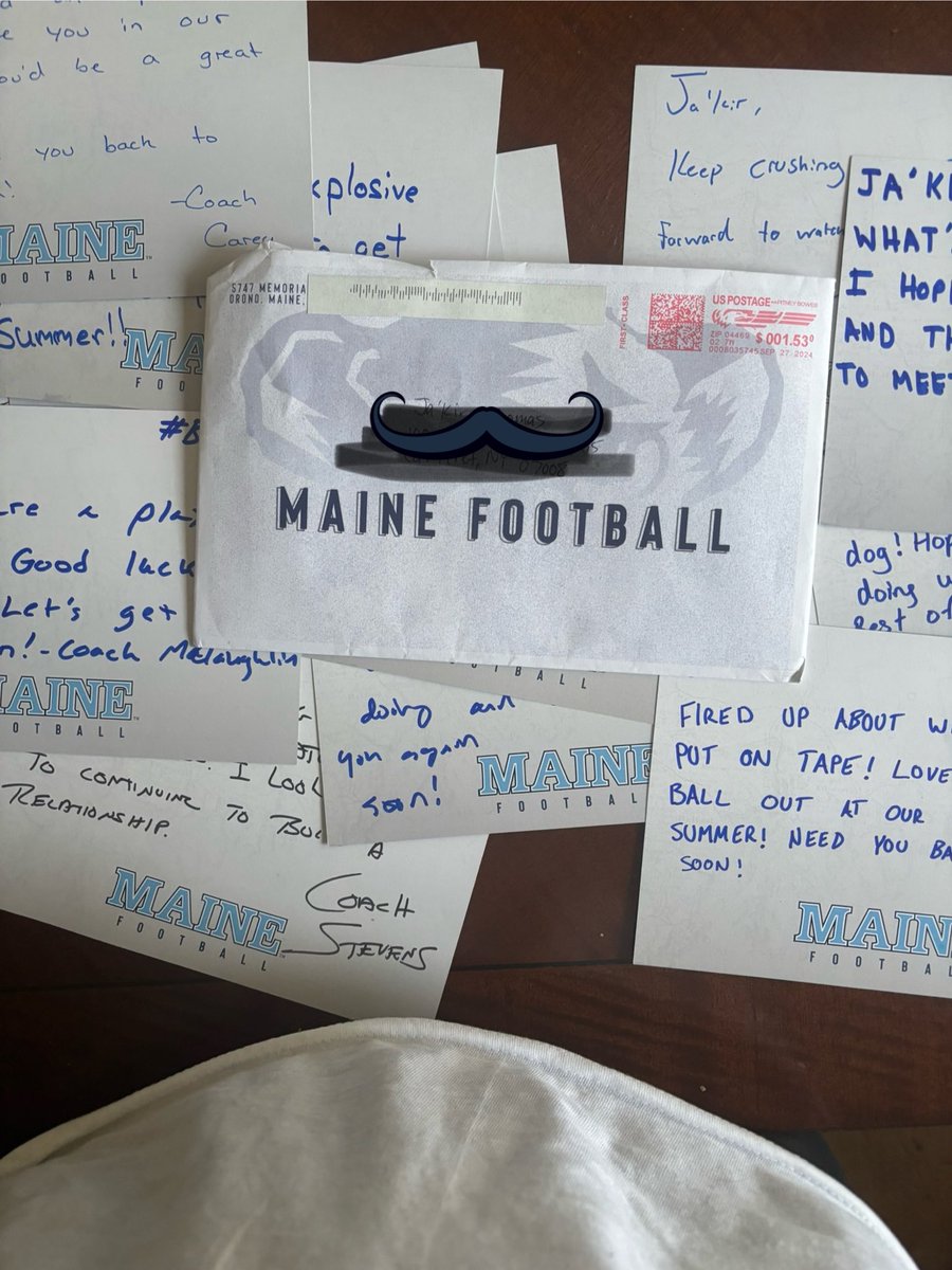 Thank you for the love <a href="/BlackBearsFB/">Maine Football</a> <a href="/PBrown_2/">Pushaun Brown</a> <a href="/CoachStevensFB/">Jordan Stevens</a> <a href="/Sean1Downs/">Sean Downs</a>
