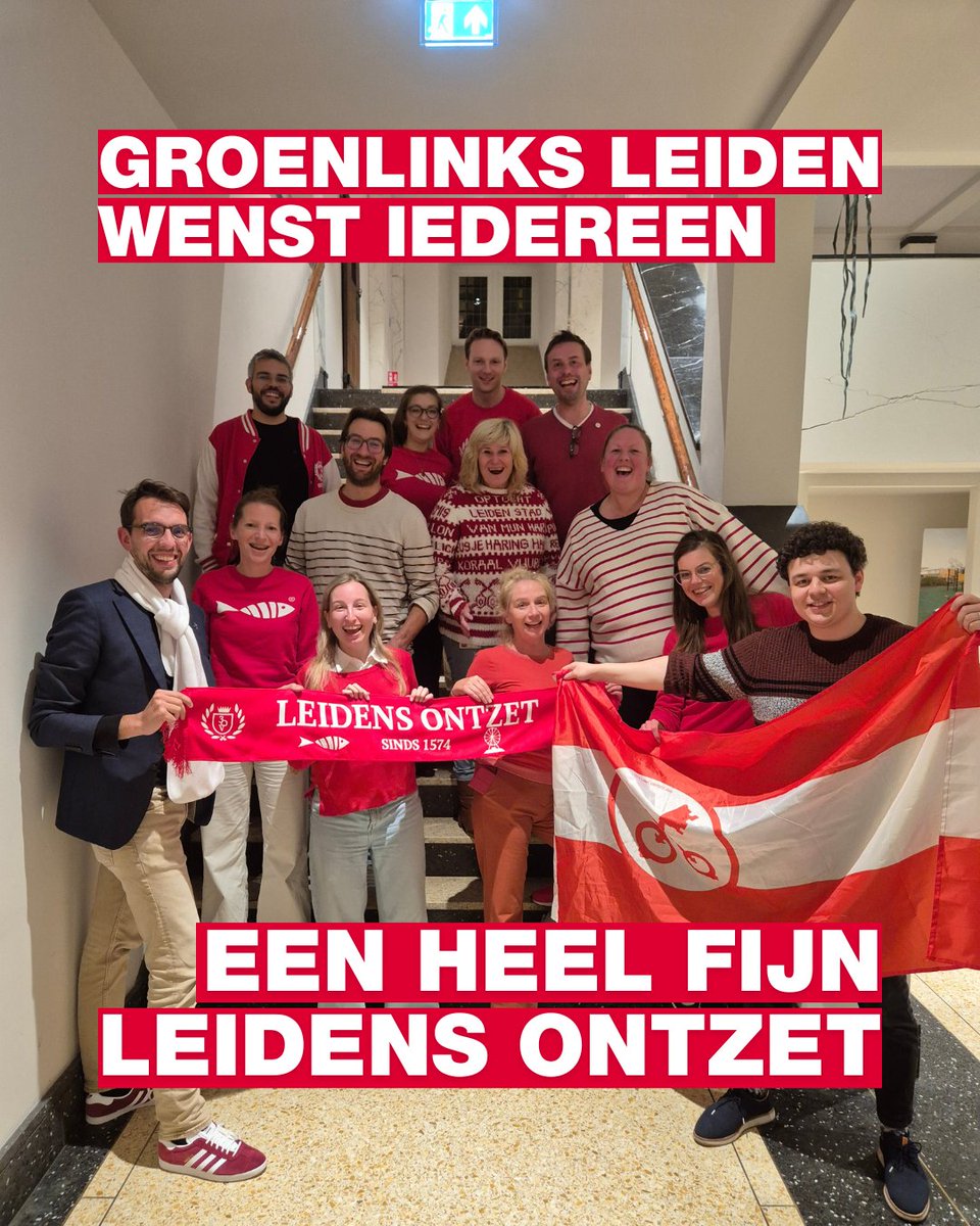 Morgen is het pas echt 3 October, maar de festiviteiten zijn al begonnen. De fractie van GroenLinks Leiden wenst iedereen een fijn Leidens Ontzet!