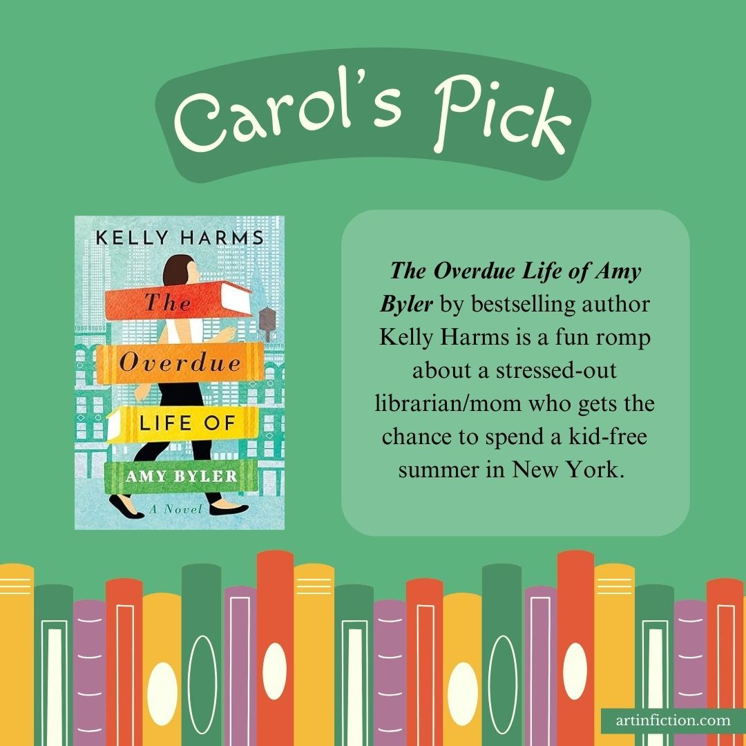 ✨ Dive into the delightful chaos of The Overdue Life of Amy Byler! 📚

Read more of my review here:
bit.ly/3XHFMOx

#CarolsPick #BookReview #ArtInFiction