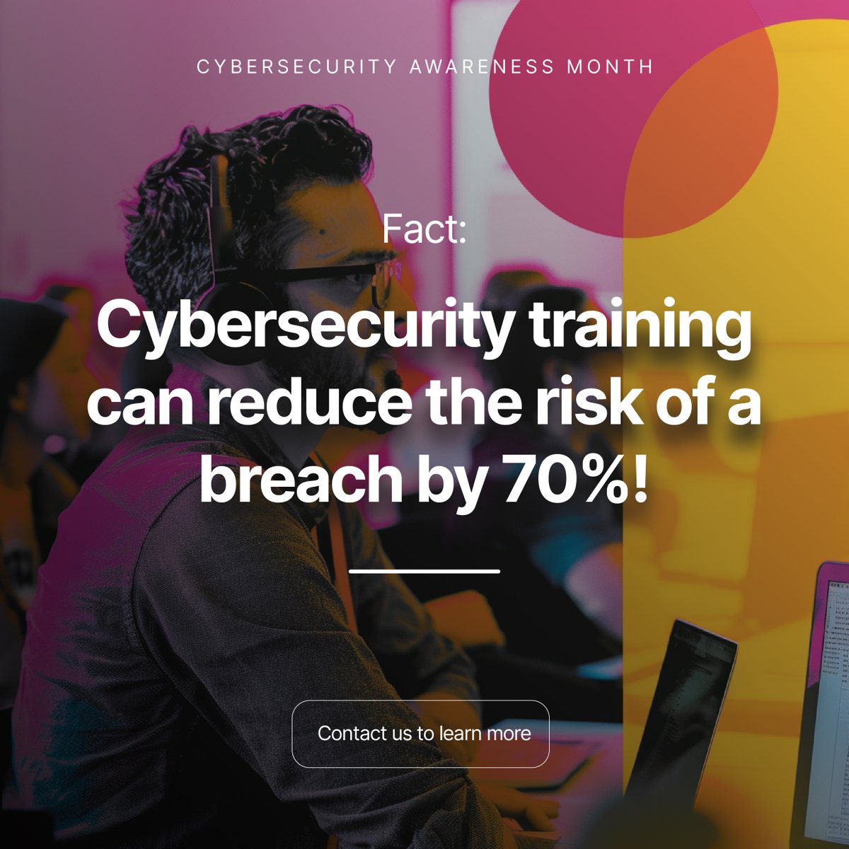 adNETtechnology's tweet image. 🔒 Fact: Companies that invest in cybersecurity training can reduce the risk of a breach by 70%!
Are you doing enough to protect your team? Let us help you strengthen your security measures!
#CybersecurityAwarenessMonth #SecureOurWorld