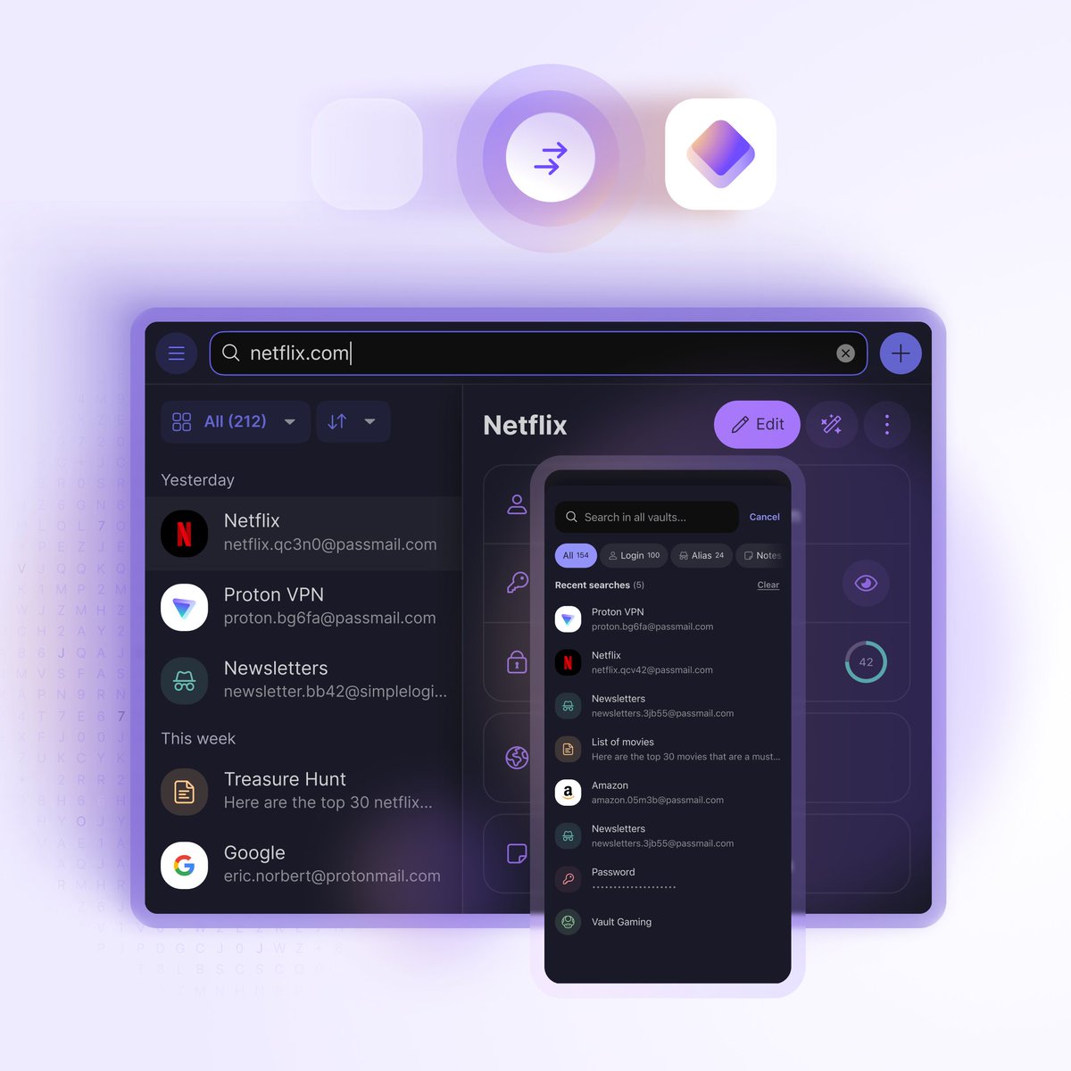 Proton_Pass's tweet image. Do you want to switch to @Proton_Pass but are committed to a different password manager?

We'll credit you for your remaining bill 👉 
proton.me/pass/switch