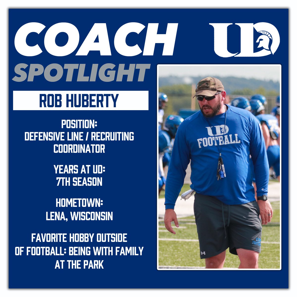This week’s Coach Spotlight is on Coach Huberty!!

#DAT // #SHIELD