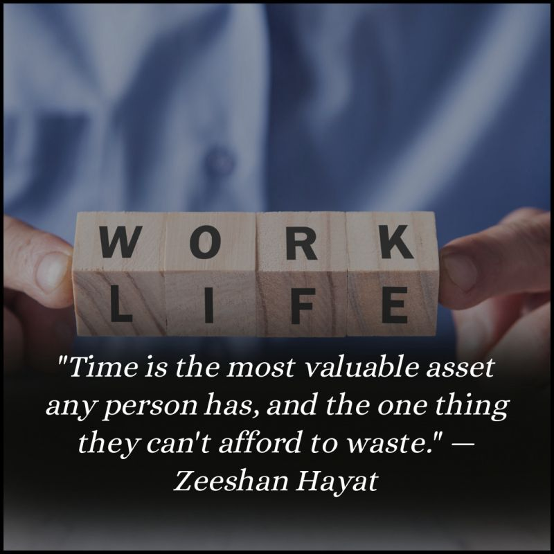 ZeeshanHayat's tweet photo. Maintaining a healthy work-life balance is key to well-being and productivity. Set boundaries, prioritize tasks, and make time for hobbies to reduce stress and prevent burnout. Improve job satisfaction and relationships! Read more https://t.co/iAJzf6thyg #WorkLifeBalance #Well https://t.co/80EFfvCov6