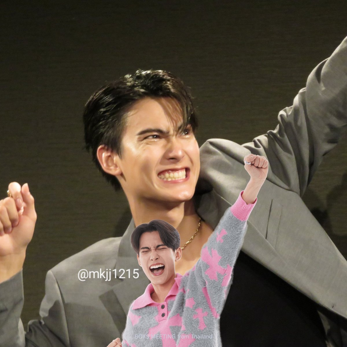 mkjj1215's tweet image. 同じポーズ🤭🧡
#BMFTCamera
#FIRSTCamera
#First_Chalongrat
#รักแรกของเฟริสท์