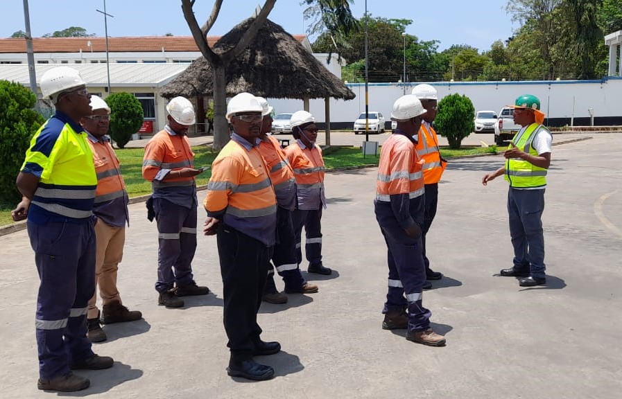 BandariMA's tweet photo. Bandari Maritime Academy, a recognized Center of Excellence in Shipping, Maritime, and Blue Economy Education and Training, is currently conducting an intensive Port Supervisory Skills training for staff members of Base Titanium at their headquarters in Likoni, Mombasa. https://t.co/DwKNmOmEij