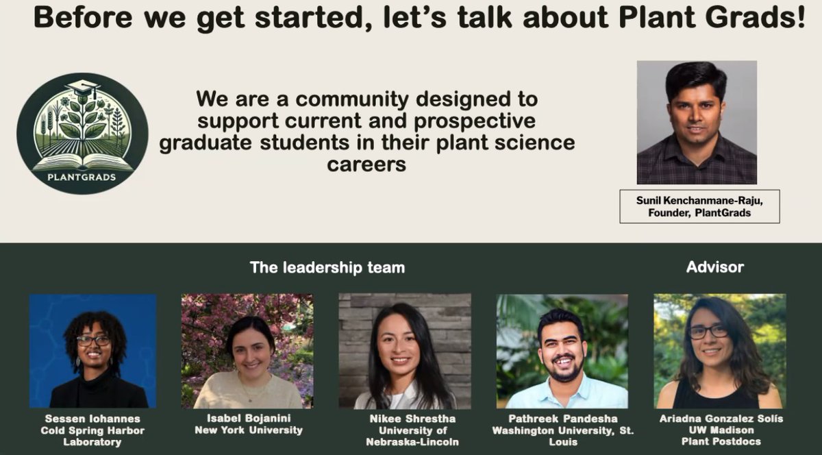 Plant Postdocs co-founder <a href="/Sunil_KumarKR/">Sunil K. Kenchanmane Raju</a> is telling us the story and philosophy behind the Plant Postdocs and Plant Grads initiatives