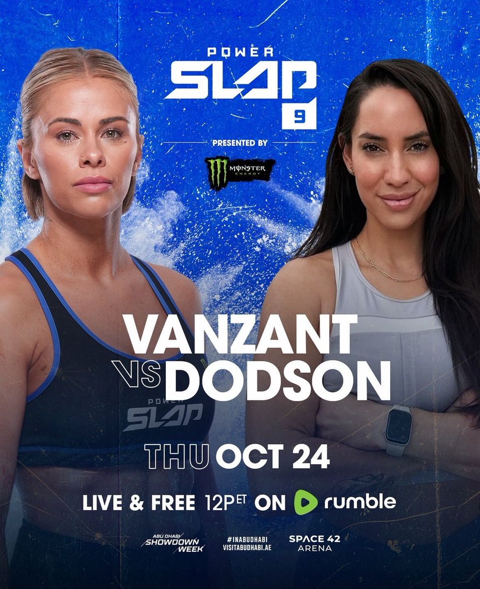 Paige Van Zant will return to #PowerSlap9 on October 24th. 

PVZ will face John Dodson’s wife, Chelsea Dodson. 

(via <a href="/powerslap/">Power Slap</a>)