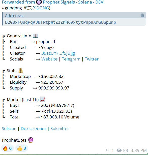 Snoopwhoop888's tweet photo. There are so many opportunities! But if #Prophetbot meets its expectations on #SOLANA, you're going to get filthy rich!

Don't miss it!🚀

@ProphetBots is a ticking timebomb💣 https://t.co/z0Zz3Tw4p3