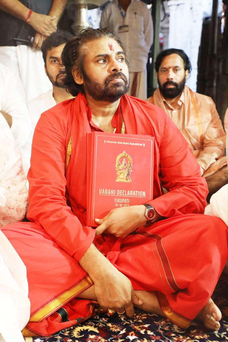 PawanKalyan's tweet image. About 14 months back, when VARAHI first hit the roads, it was more than just a movement, it was a call to action. Andhra Pradesh was suffocating under YSRCP’s autocratic rule and Varahi became the symbol of strength, sparking courage in every corner of the state. It gave people…