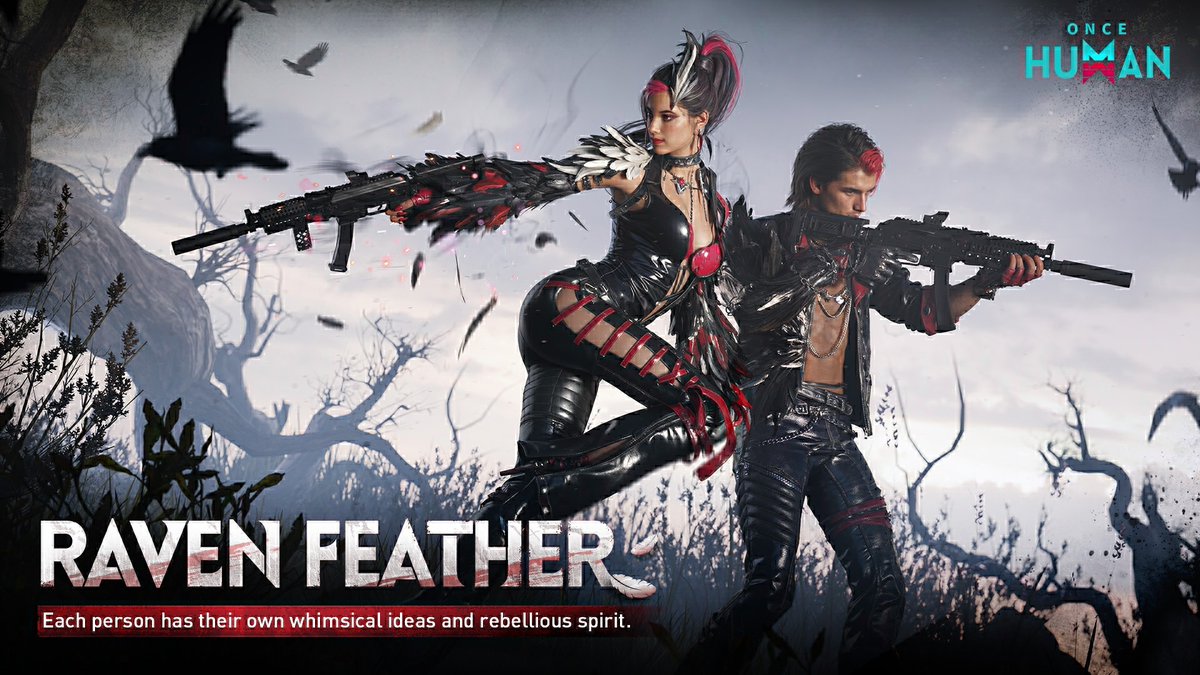 OnceHuman_'s tweet photo. ⚫️NEW ARRIVAL IN SHOP🔴

In the shadowy depths, discover the delicate touch of feathers—a symbol of noble allure and timeless elegance.

👉Free Download on Steam: https://t.co/rGJefLnpcq…
📱Pre-register for Mobile Version: https://t.co/FxLtojwLvf
#OnceHuman #prismversesclash https://t.co/BY5NsFqxrc