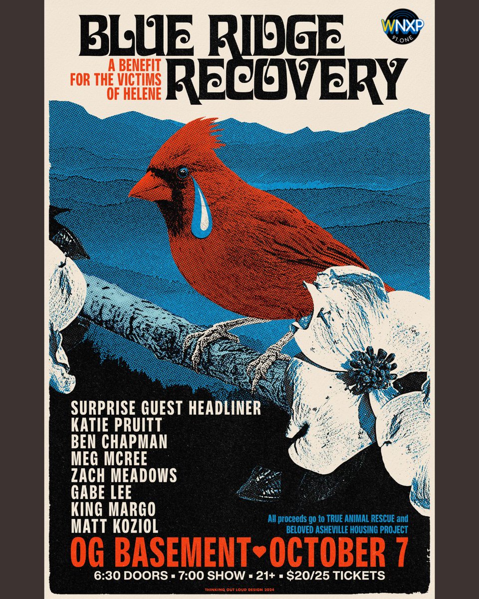 JUST ANNOUNCED!! Katie Pruitt, Ben Chapman, Meg McRee, Zach Meadows, Gabe Lee, King Margo, and Matt Koziol will be in the house on October 6th. Proceeds go to Beloved Asheville Housing Project and True Rescue Animal Shelter⁠. Tickets are on sale now: thebasementnashville.com❤️⁠