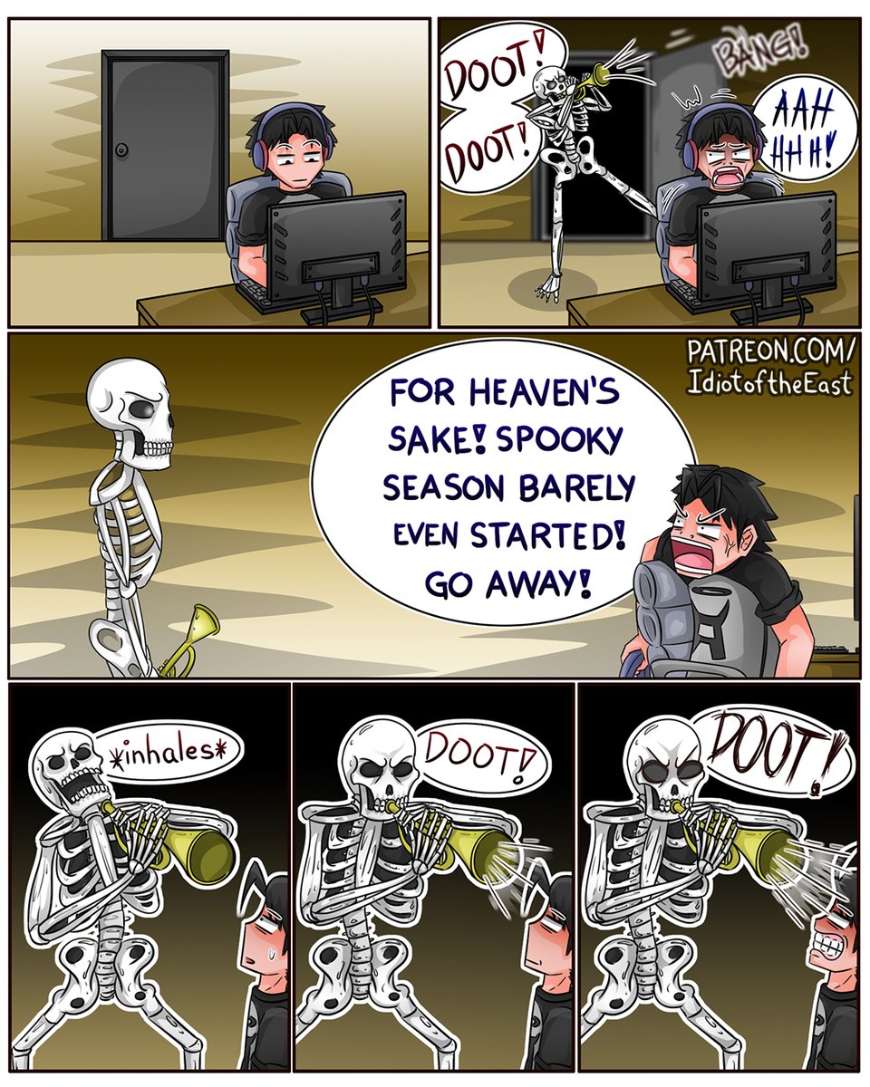 IdiotOfTheEast's tweet photo. Spooky Season has cometh https://t.co/fTv6oauj6s