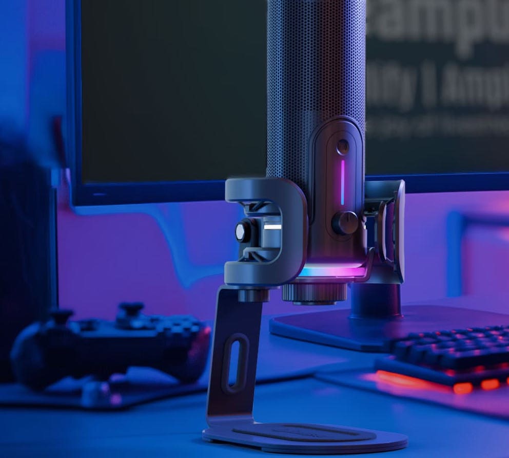 streamplify's tweet image. Not the club, but close! 🌈

The MIC PRO with its 10 vibrant RGB lighting modes will bring the party vibes straight to your home.

streamplify.com/product/microp… 

#Streamplify #MICPRO #RGBLighting #10Modes