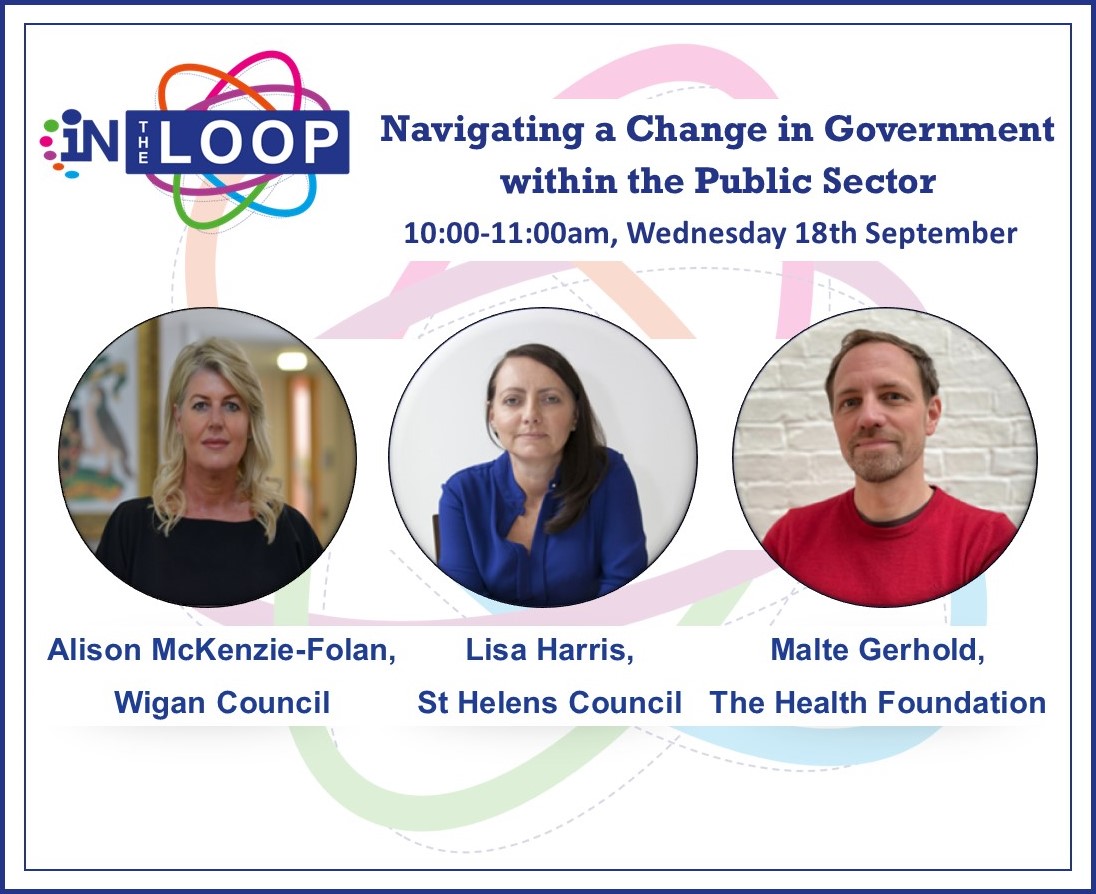 iNetwork (@theinetwork) on Twitter photo Check out our latest iN The Loop podcast discussing Navigating a Change in Government within the Public Sector! We are joined with speakers <a href="/AlisonMc_F/">Alison Mckenzie-Folan</a> <a href="/WiganCouncil/">Wigan Council</a>, Lisa Harris <a href="/sthelenscouncil/">St Helens Borough Council</a>, and <a href="/Dr_Malte/">Dr Malte Gerhold</a> <a href="/HealthFdn/">The Health Foundation</a>.
Listen to the episode here👉 i-network.org.uk/in-the-loop/ Check out our latest iN The Loop podcast discussing Navigating a Change in Government within the Public Sector! We are joined with speakers <a href="/AlisonMc_F/">Alison Mckenzie-Folan</a> <a href="/WiganCouncil/">Wigan Council</a>, Lisa Harris <a href="/sthelenscouncil/">St Helens Borough Council</a>, and <a href="/Dr_Malte/">Dr Malte Gerhold</a> <a href="/HealthFdn/">The Health Foundation</a>.
Listen to the episode here👉 i-network.org.uk/in-the-loop/
