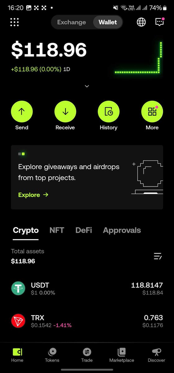 Derptastic18465's tweet photo. I accidentally deposited a little $USDT into my wallet and now I dont know how to withdraw it. I have consulted some solutions but I am not very clear. Can anyone guide me?#Hamster_Kombat #blum  #wallet #help https://t.co/zcOZjg4xtO