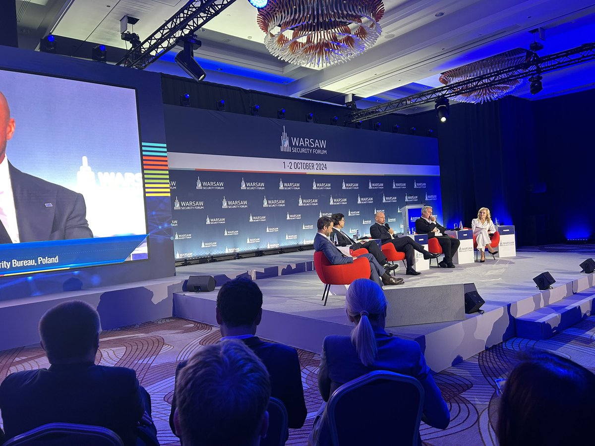 FORATPLand's tweet photo. Warsaw Security Forum 2024. Two days of interesting high level speeches and panels. 
Time to reflect. https://t.co/OPYTSnbwLB