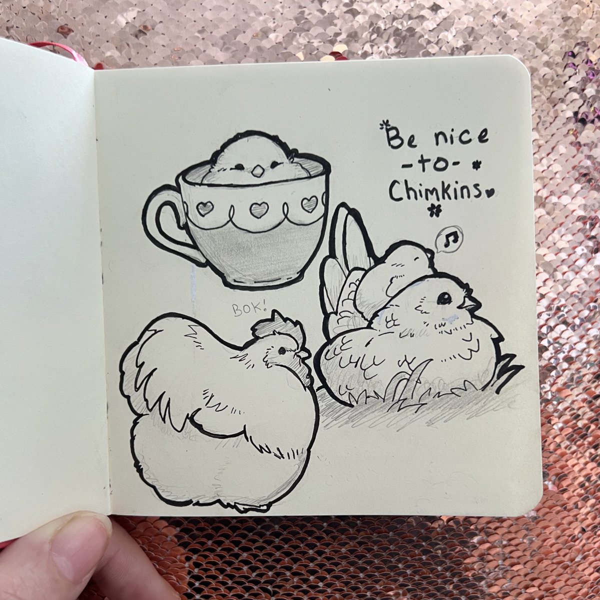Be nice to CHIMKINS