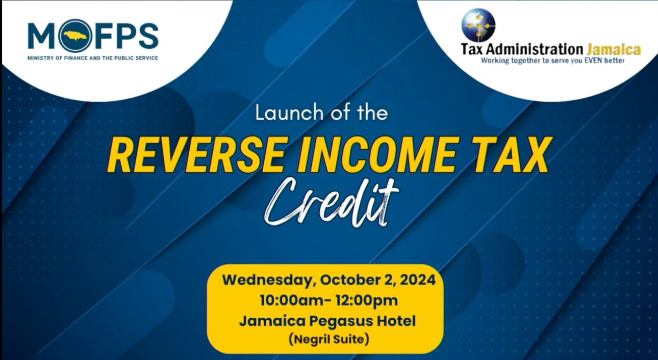 Nigel Clarke on X: &ldquo;Today we launch the #ReverseIncomeTax Credit 