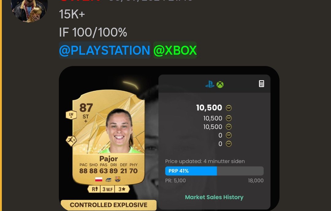 🔥 FUTFIFA -
Want to dominate FUT and make epic deals? Join FUTFIFA to buy, sell, and trade top cards! Enjoy exclusive offers, expert tips, and a vibrant community of FIFA enthusiasts. Join us today and become the king of the market! ⚽🔥
discord.gg/trByUUPyT8