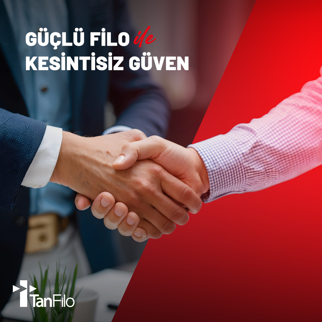 TanFilo, güvenilir filo kiralama hizmetiyle, ihtiyaçlarınıza özel çözümler üretir, operasyonel yüklerinizi hafifletir.

#tanfilo #tanoto