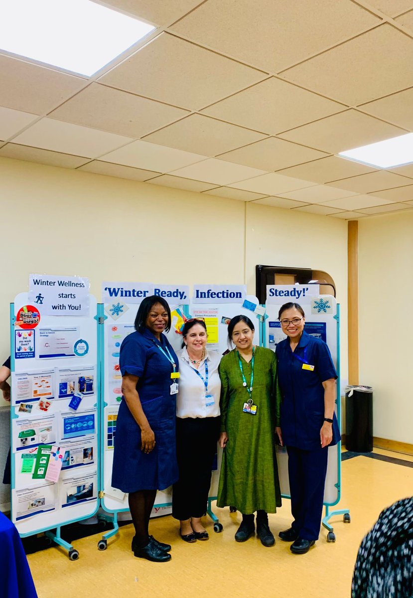 MaeCometa22's tweet photo. ENHT IPCT launch of ‘Winter wellness starts with you’ campaign. 
#winter ready, infection steady 🌟🌟
#infectionprevention&amp;control 
#IPS https://t.co/p4J2OIEkDH