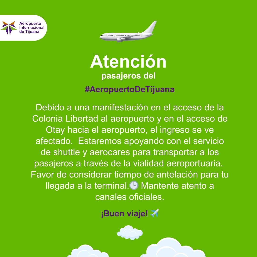Aeropuerto de Tijuana tweet media