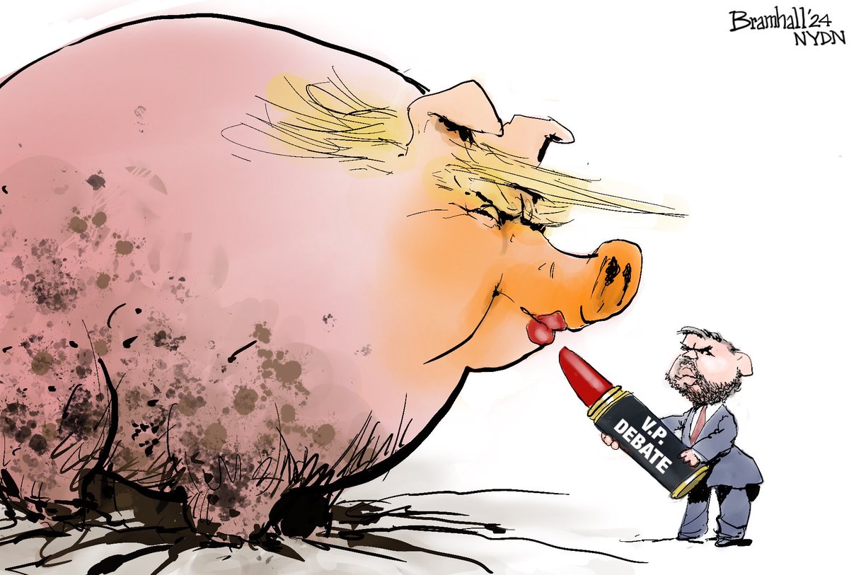 BillBramhall's tweet image. Cartoon