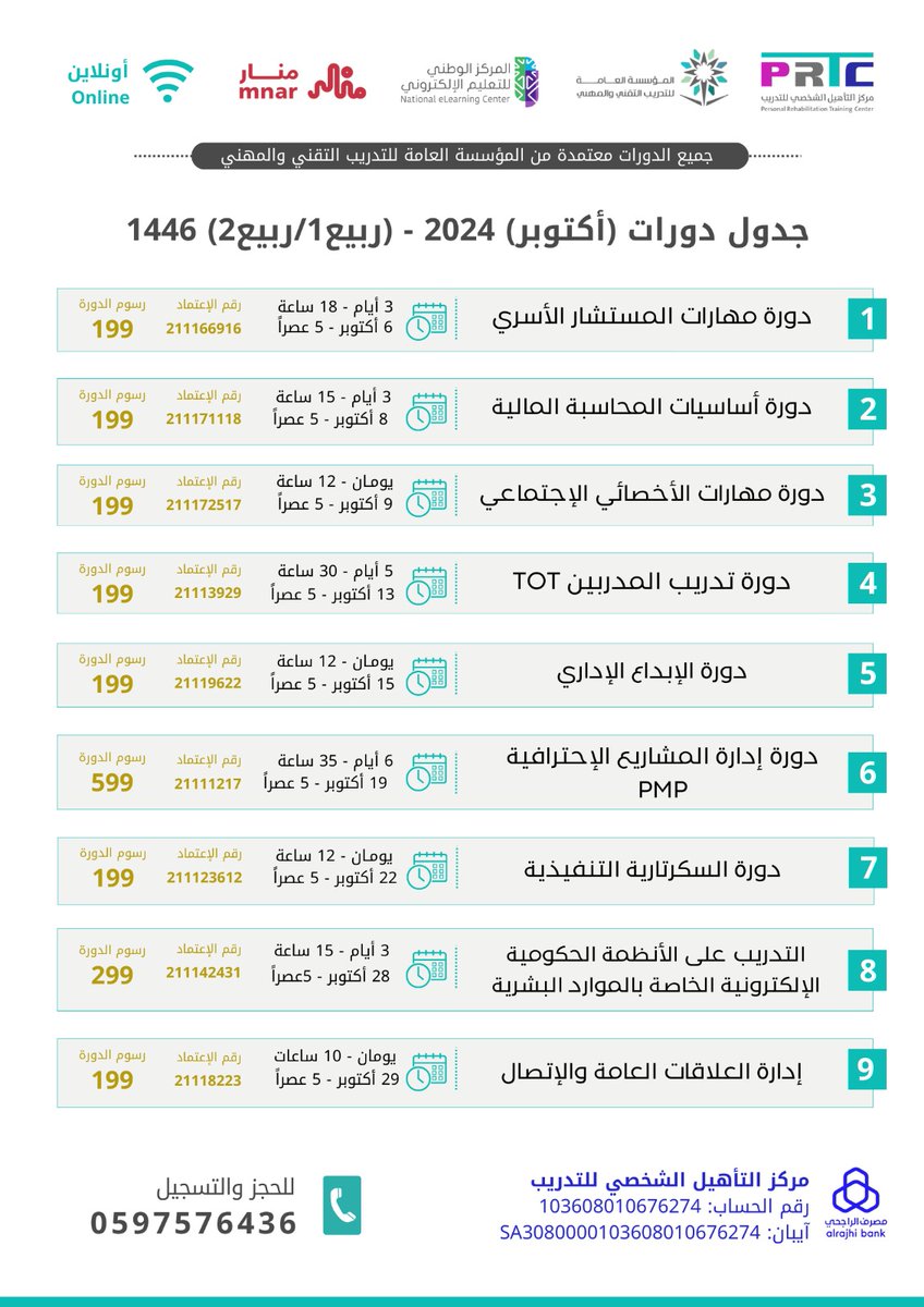 #دورات #وظائف #شهادات #معتمدة