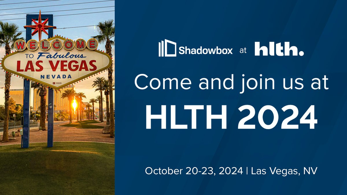 shadowboxtweet's tweet image. #HLTH2024 starts Sunday! 🎉 Don’t miss out—let’s chat about how Shadowbox’s #instantautomation is transforming #healthcare. Book a meeting now ➡️ tinyurl.com/5n79r76b