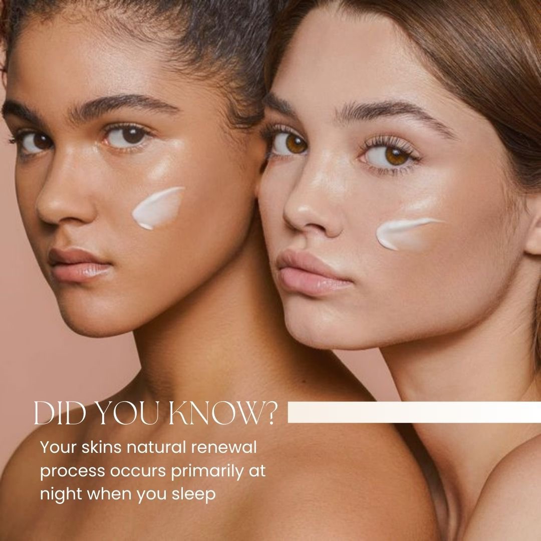 IndraniCosmetic's tweet image. Did you know? Your skin's natural renewal process happens primarily at night while you sleep. 🌙💤 Get enough rest to wake up with a refreshed and rejuvenated complexion.
#SkincareTips #BeautyTips #SleepForSkin #SkinRenewal #BeautySleep