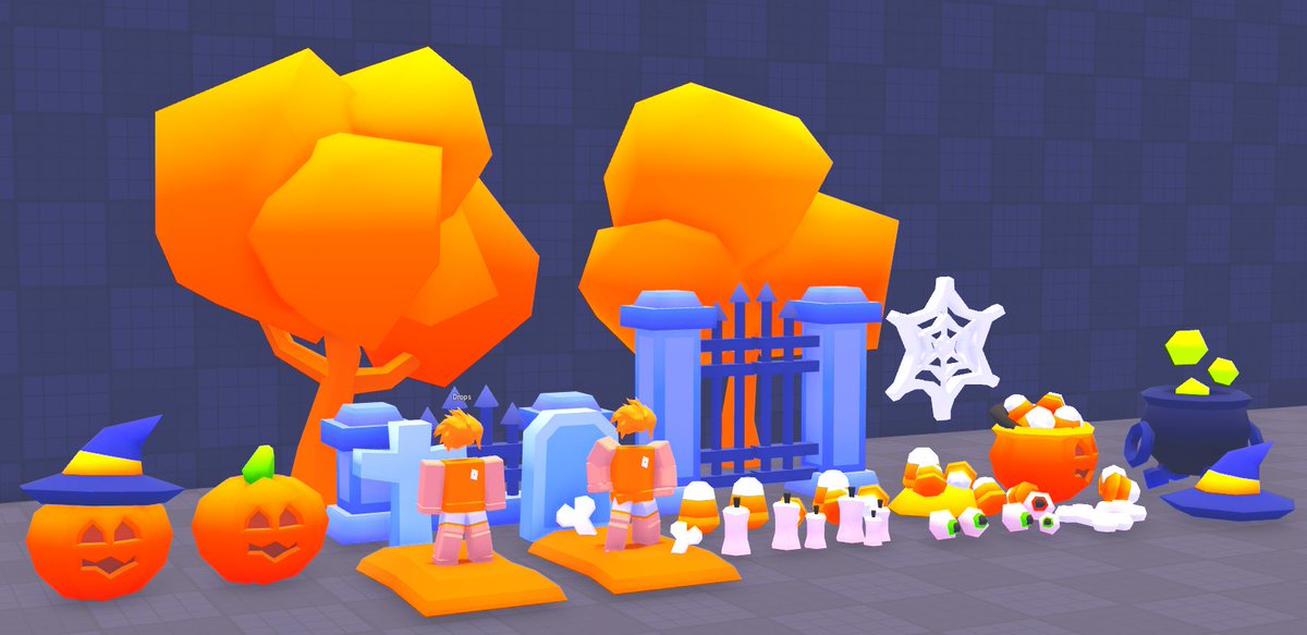 DevBlockyz's tweet photo. Spooky season!🎃(with @DropsDev)

Price: 10k robux + tax or 35$

📩DM me! "devvblockyz" to purchase!

#RobloxDev #Robloxart #Roblox #lowpoly #robloxmodeler https://t.co/60Z58oaaE5