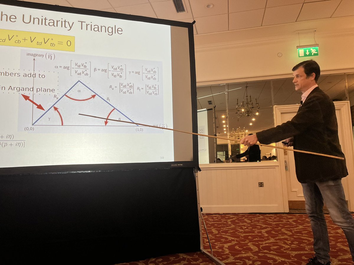 Eva Gersabeck (@eva_gersabeck) on Twitter photo This morning Prof <a href="/TJGershon/">Tim Gershon</a> talked about one of my favourite topics: the CKM matrix and how to measure its parameters. Then, we had a lecture on machine learning, and I hear there was a queue for questions even after the lunch break with Prof <a href="/tcpetersen/">Troels C. Petersen</a> #ESHEP2024 in Peebles. This morning Prof <a href="/TJGershon/">Tim Gershon</a> talked about one of my favourite topics: the CKM matrix and how to measure its parameters. Then, we had a lecture on machine learning, and I hear there was a queue for questions even after the lunch break with Prof <a href="/tcpetersen/">Troels C. Petersen</a> #ESHEP2024 in Peebles.