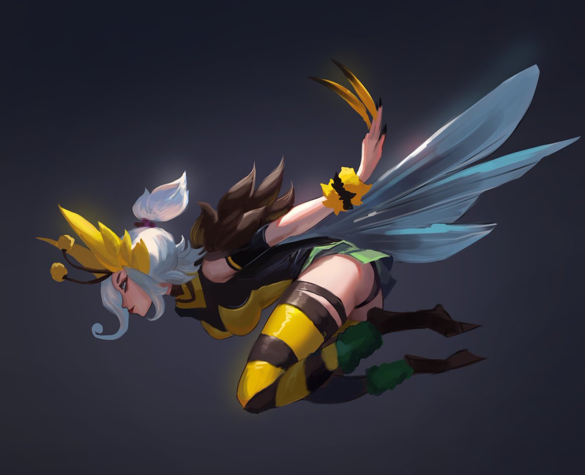 somewhat_irked's tweet photo. #skintober day 2: bzz-ayah🐝

#leagueoflegends #skintober2024 https://t.co/AB76GAKsa8