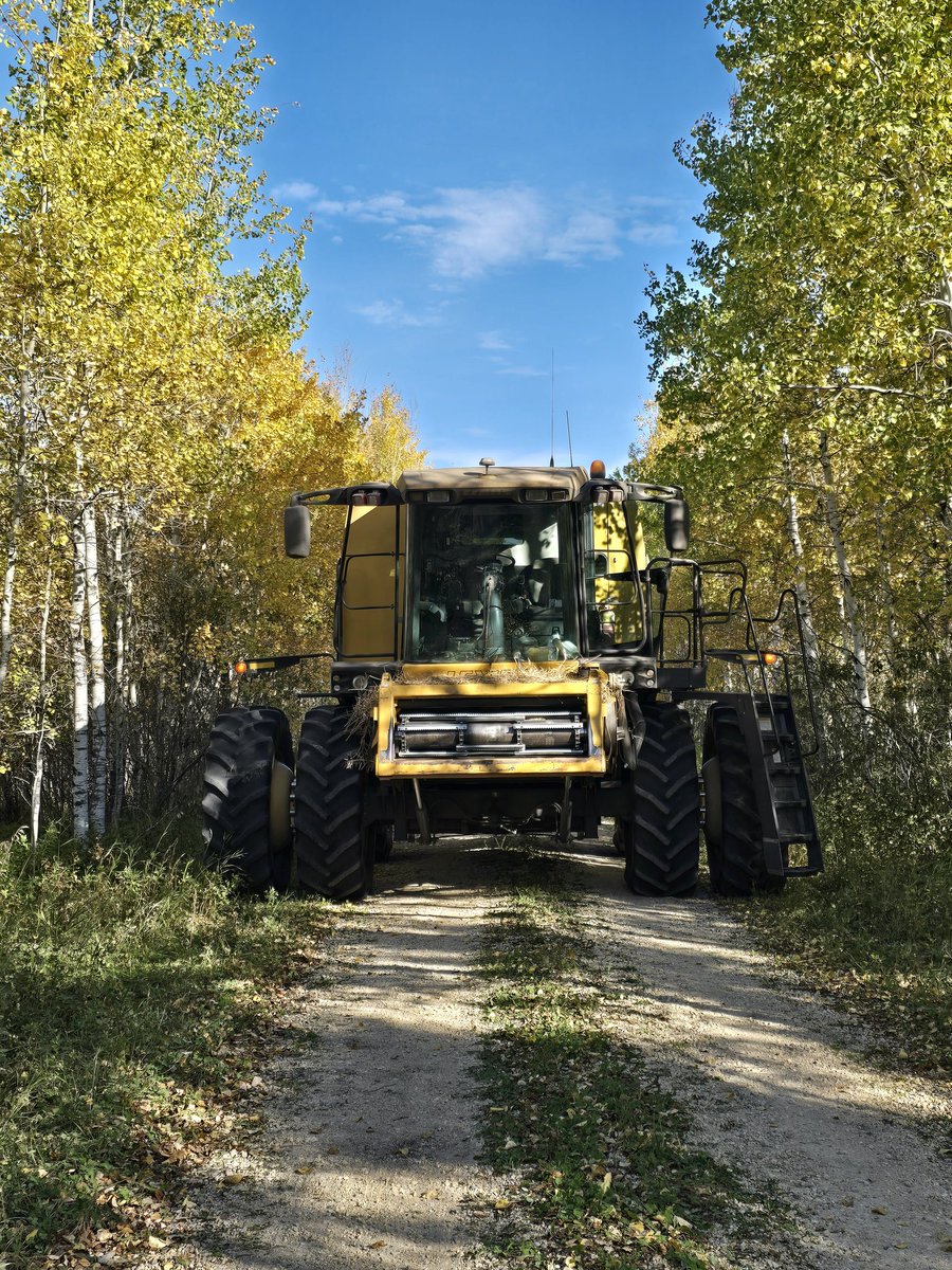Leaving our north farm to our south farm long ride today