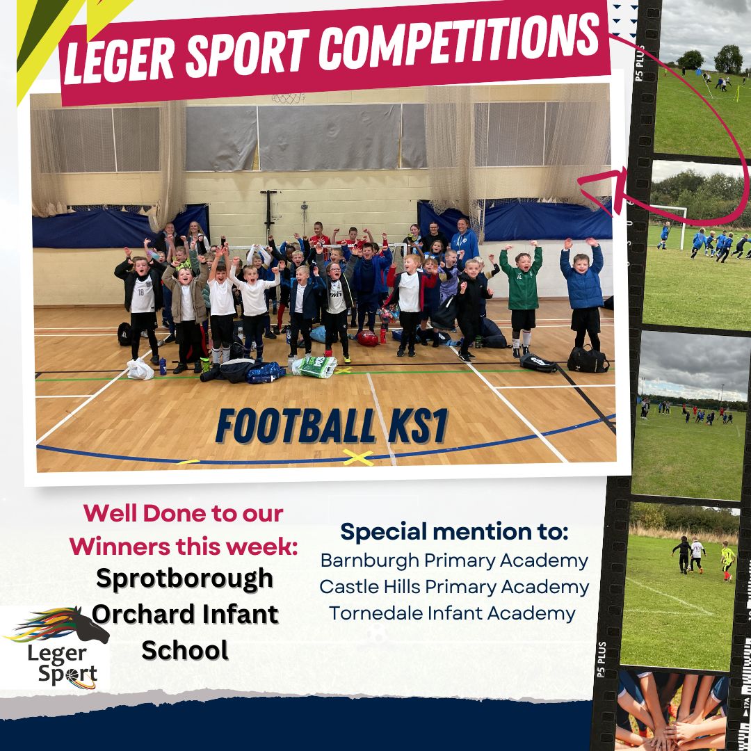 A fantastic start to our competitions here at Leger Sport. A big well done to Orchard Infant School on their win, congratulations! 🤩🎉 <a href="/LegerSport/">Leger Sport</a>