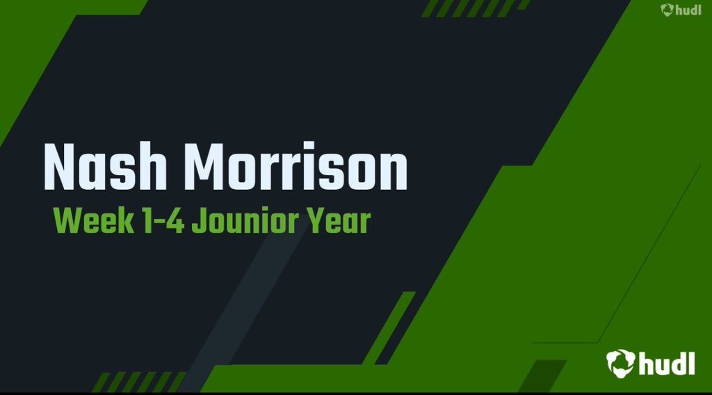 Mid-Season Highlights(Week 1-4)
stats-
Receptions-14
yards-125
Touchdowns-2

hudl.com/v/2QFfzB