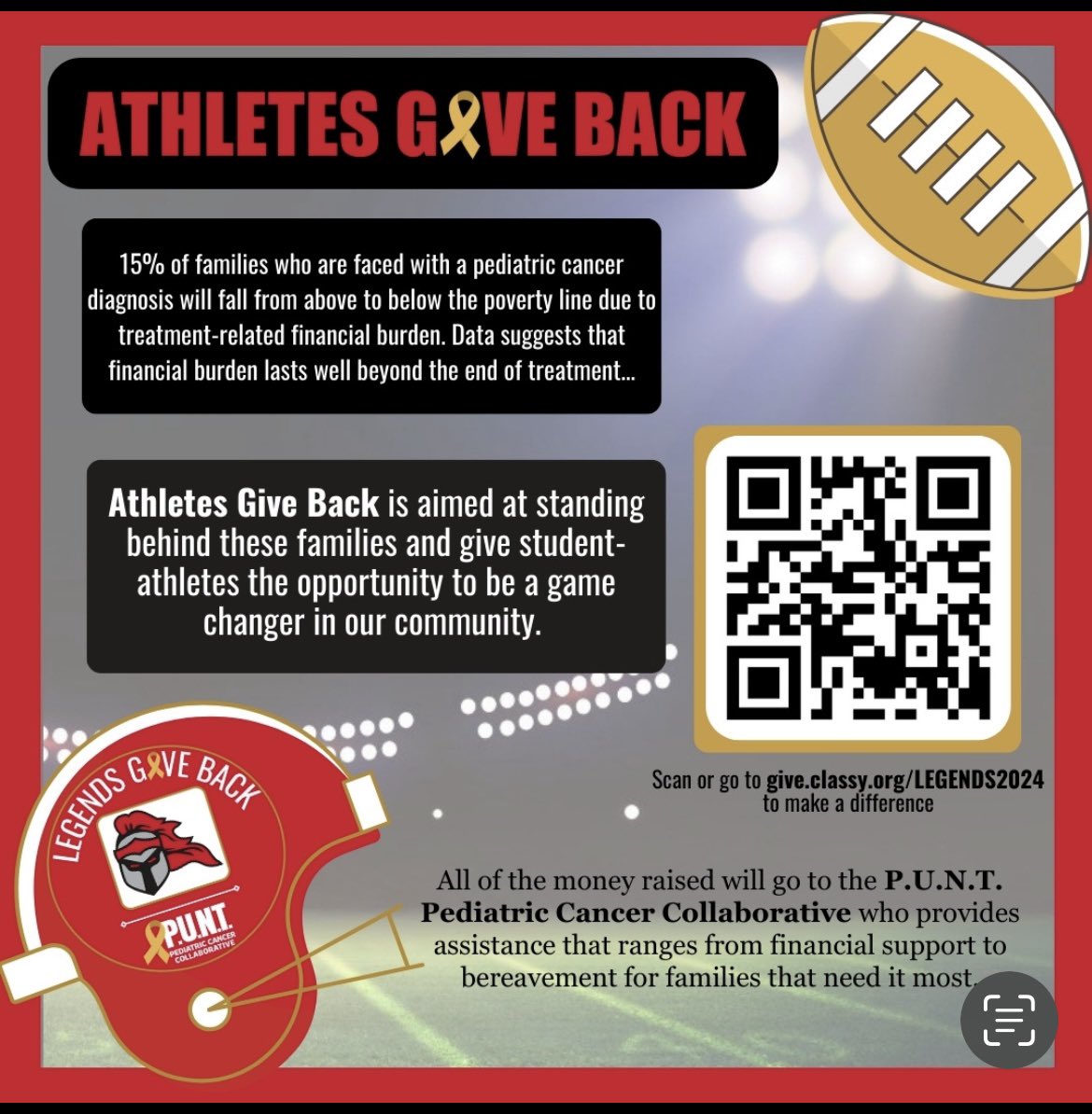 Lancaster Legends Football (@lhsfballlegends) on Twitter photo Please consider making a donation to help support families in WNY facing pediatric cancer ❤️🖤 <a href="/PUNTpedcancer/">P.U.N.T. Pediatric Cancer Collaborative</a> <a href="/dawson_knox/">Dawson Knox</a> Please consider making a donation to help support families in WNY facing pediatric cancer ❤️🖤 <a href="/PUNTpedcancer/">P.U.N.T. Pediatric Cancer Collaborative</a> <a href="/dawson_knox/">Dawson Knox</a>