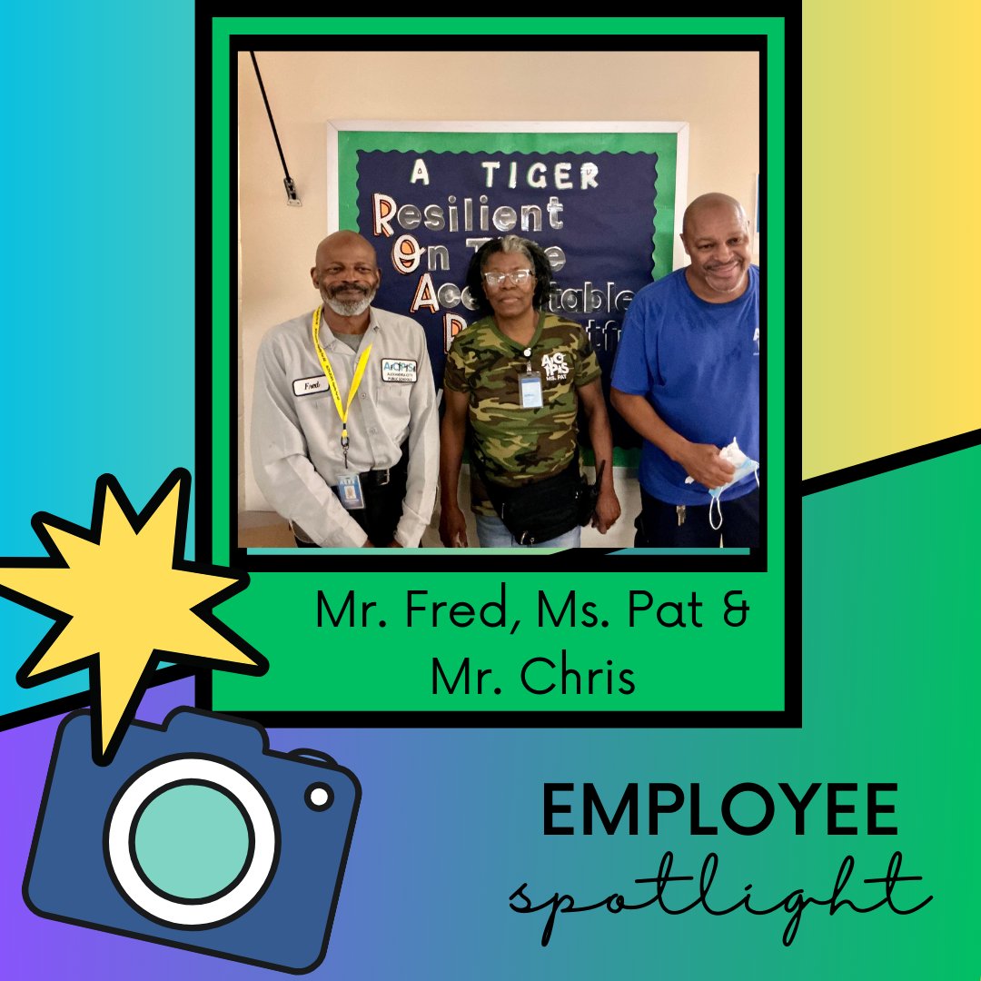 Happy National Custodian Day! Rain or shine, our custodians make sure we can open our doors. They ensure Tucker's environment is sanitary, safe &amp; healthy while forming connections with the students. We value you &amp; are grateful for you. #ACPSCustodians #NationalCustodianDay