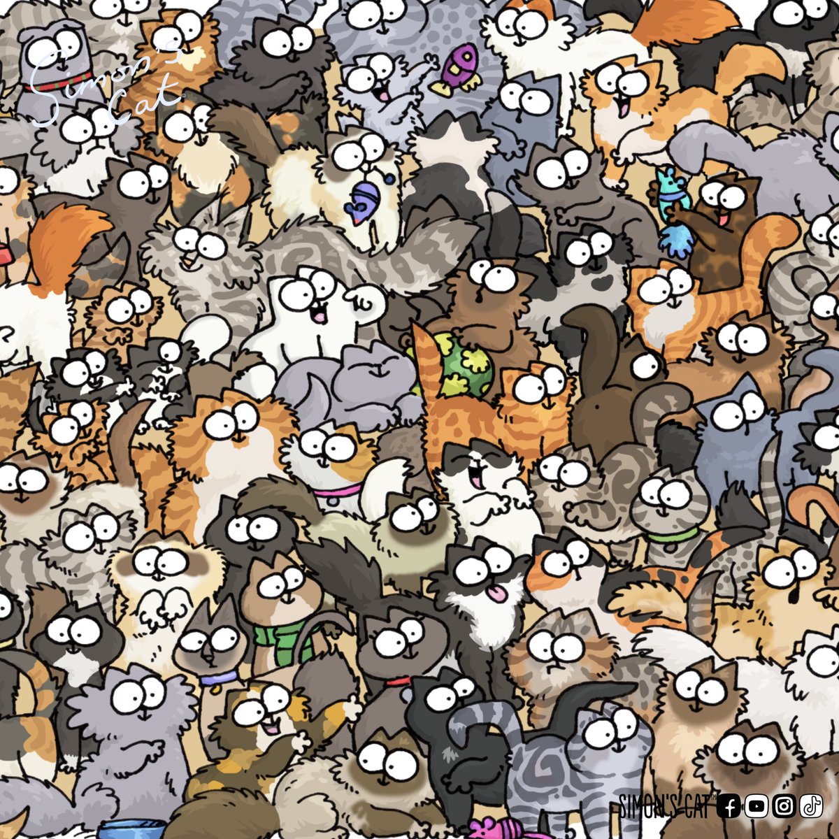 SimonsCat's tweet image. #CAT SZN is LOCKED IN for CATOBER 😼