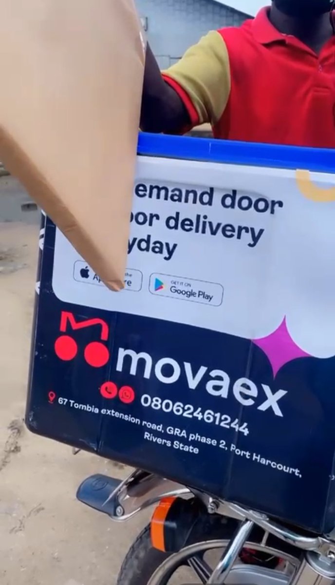 movaexLogistics's tweet photo. We Deliver happiness , One Package at a time 😊📦
#WednesdayMotivation #30bg #Wizkidfc #Debate2024 #JusticeForBruce #DishaPatani #PakistanCricket https://t.co/Cw4bjfAOgV