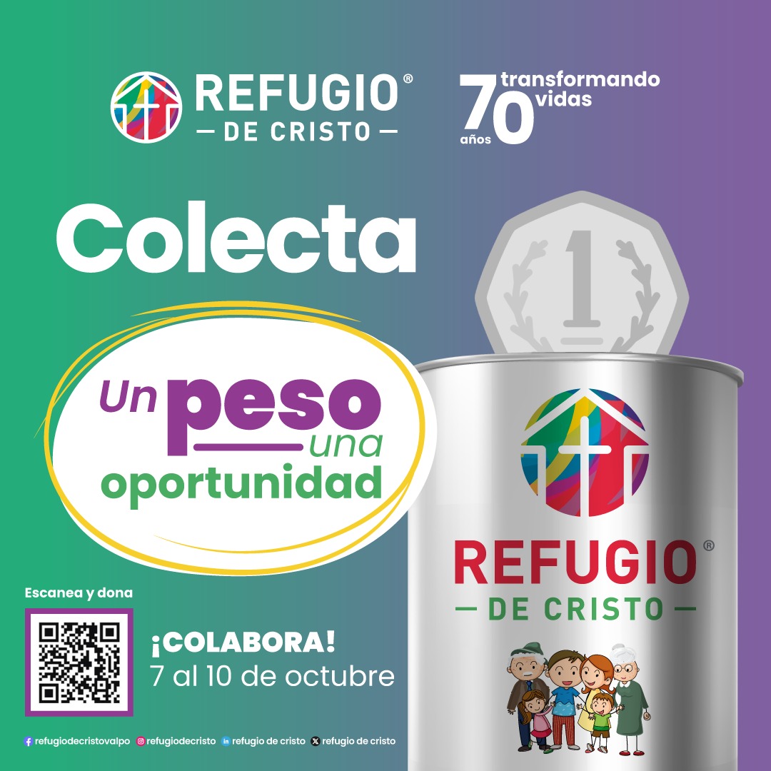¿Nos ayudas con la Colecta Anual del Refugio de Cristo?
Desde 1952 transformamos vidas de niños, jóvenes y personas mayores. Ingresa a este link y dona: 
👉dona.rcristo.cl
<a href="/ucvradio/">UCV Radio 103.5 FM</a> <a href="/radiofestivalfm/">Radio Festival</a> <a href="/Cooperativa/">Cooperativa</a> <a href="/biobiovalpo/">BioBio Valparaíso</a> <a href="/RoloHahn/">Rodolfo Hahn</a> <a href="/twittcafechile/">Una Nueva Red Social</a>